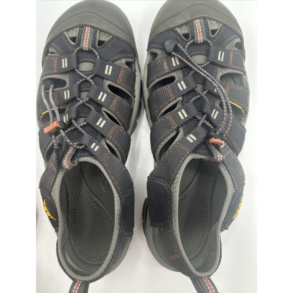 Keen Men’s Newport H2 Hiking Sandals Size 14 Waterproof Outdoor Gray Orange - Picture 9 of 13